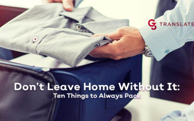 Don’t Leave Home Without It: Ten Things to Always Pack