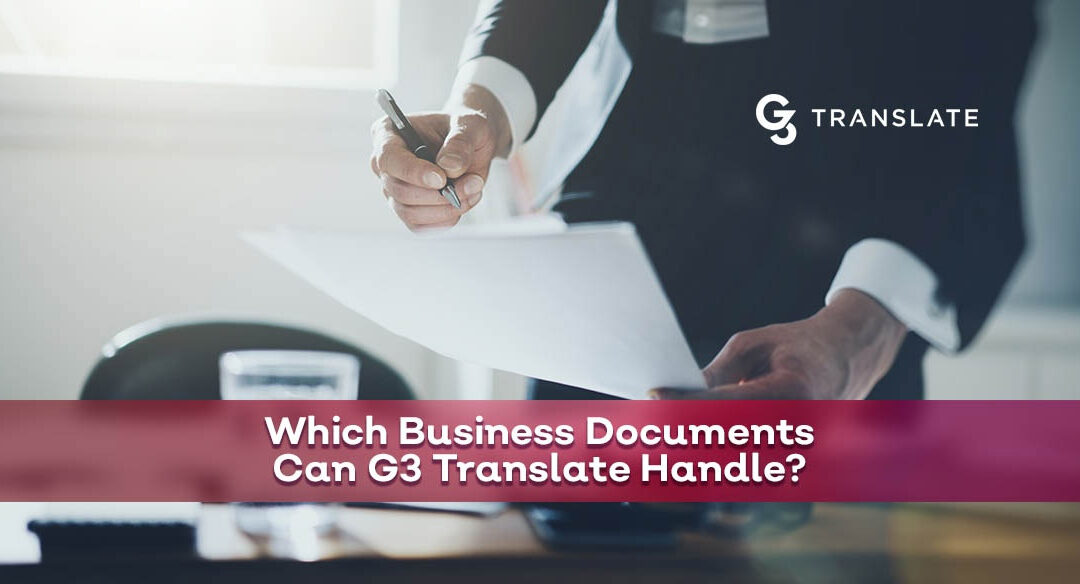 Document Translation